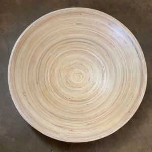 Wood bowl